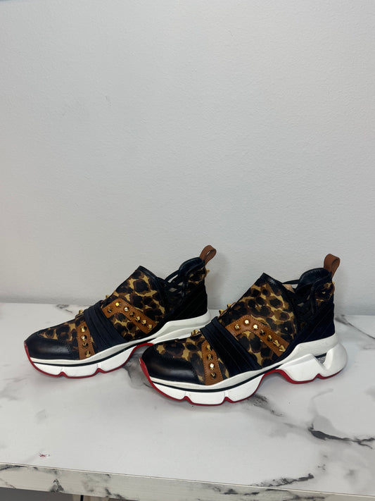Christian Louboutin 123 Run Leopard Sneakers (Size 8.5)