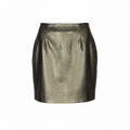 Moschino Gold Metallic Skirt (Size 12)