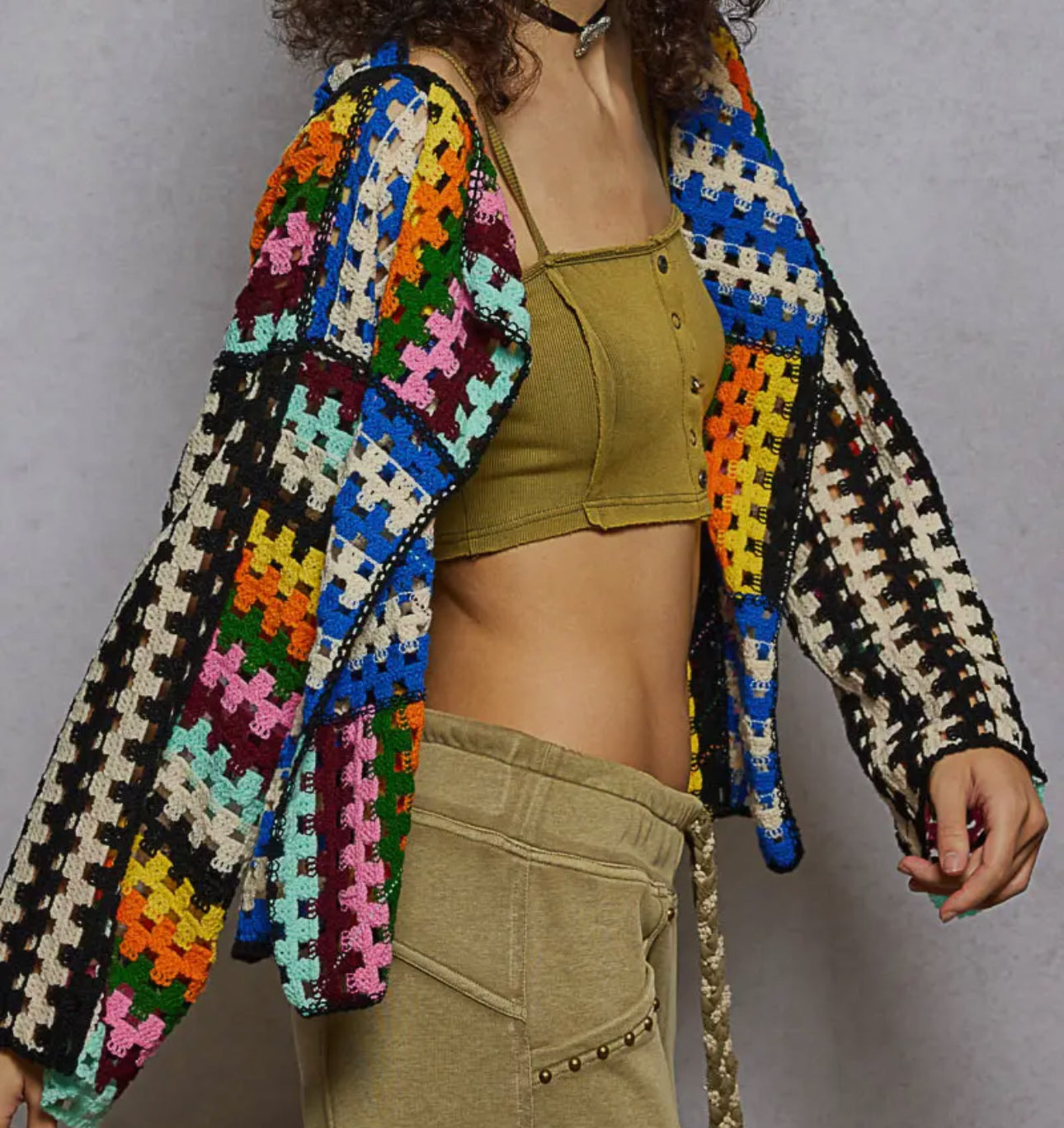 11.16.25 New POL Patchwork Short Duster (OSFM up to Size XL)