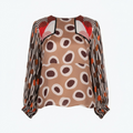 Anthropologie Bl-nk London Miranda Peasant Blouse (Size Medium)