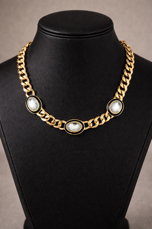 Anne Klein Chunky Gold Necklace